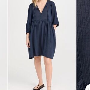NWT! SUNDRY BLOUSON SLEEVE DRESS